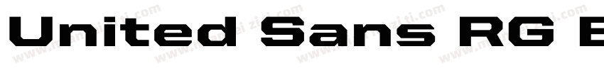 United Sans RG BK字体转换
